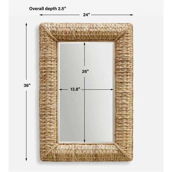 Mirror - Twisted Seagrass
