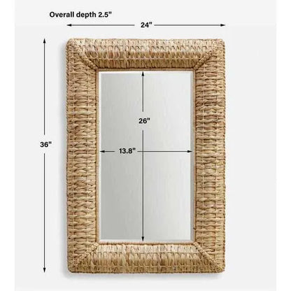 Mirror - Twisted Seagrass