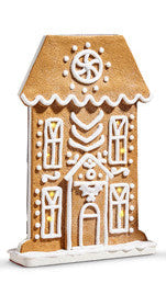 Thin Lighted Gingerbread House