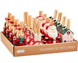 Christmas Toothpick Caddy Sets