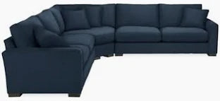 Sectional Sofa - Navy