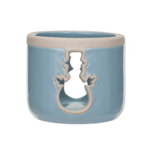 Holiday Tealight Holder with Cut-Out in 3 Styles