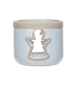 Holiday Tealight Holder with Cut-Out in 3 Styles