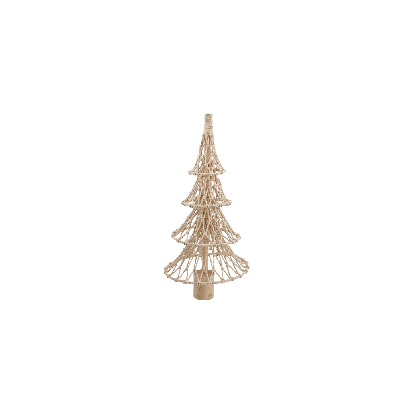 Fabric Rope Net & Birch Wood Tree