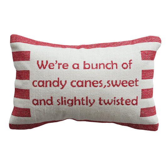 Pillow - Candy Canes