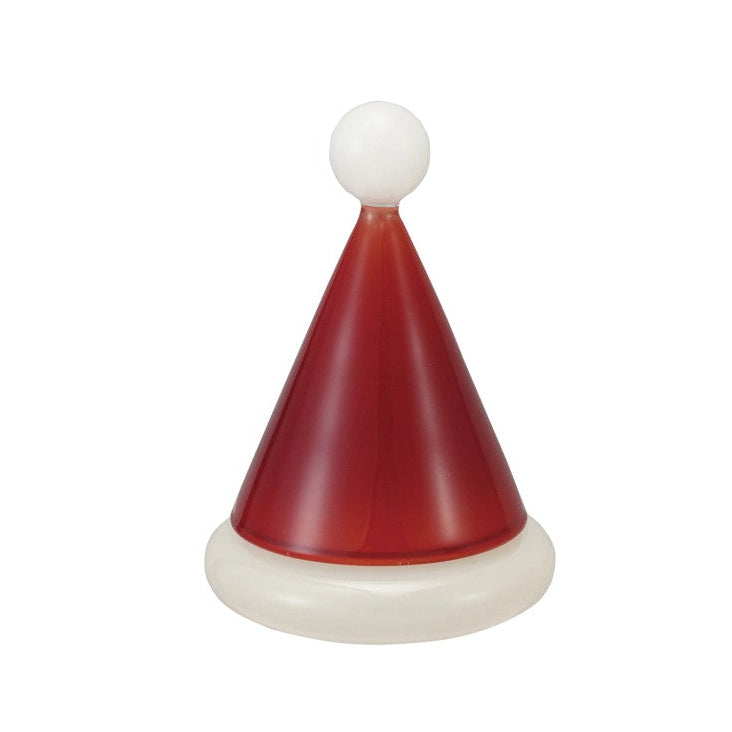 Glass  Santa hat Toothpick Holder