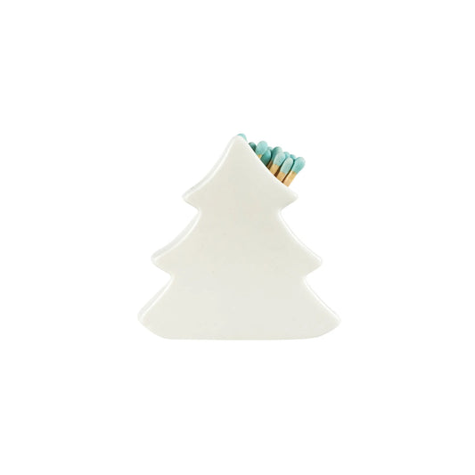Tree Shaped Match Holder w/ Striker
