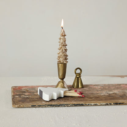Tree Shaped Match Holder w/ Striker